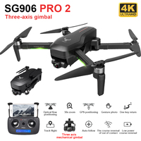 LAUMOX SG906 Pro 2 Drone z GPS 4K 5G WIFI 3 osi Gimbal podwójny aparat profesjonalny 50X Zoom bezszczotkowy silnik Quadcopter RC Dron